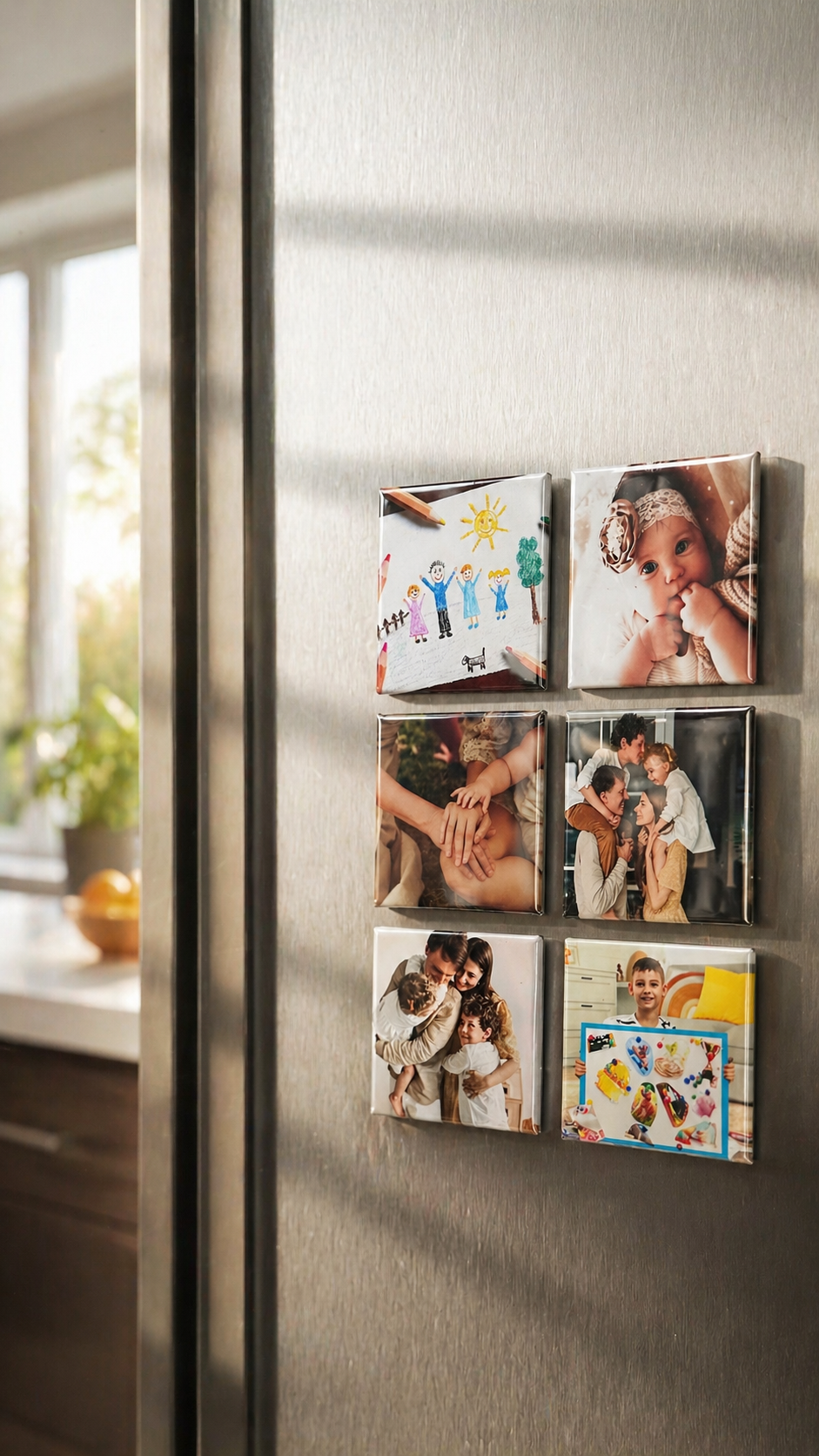 Custom Photo Magnets - Set of 6